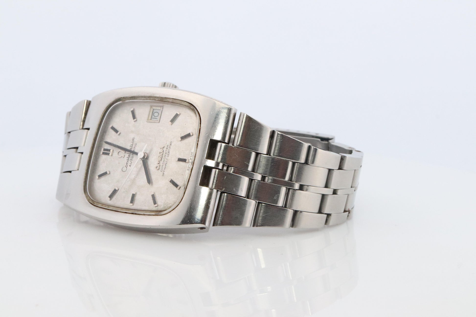OMEGA Automatic Watch. Omega Constellation Chronometer Mens Watch.