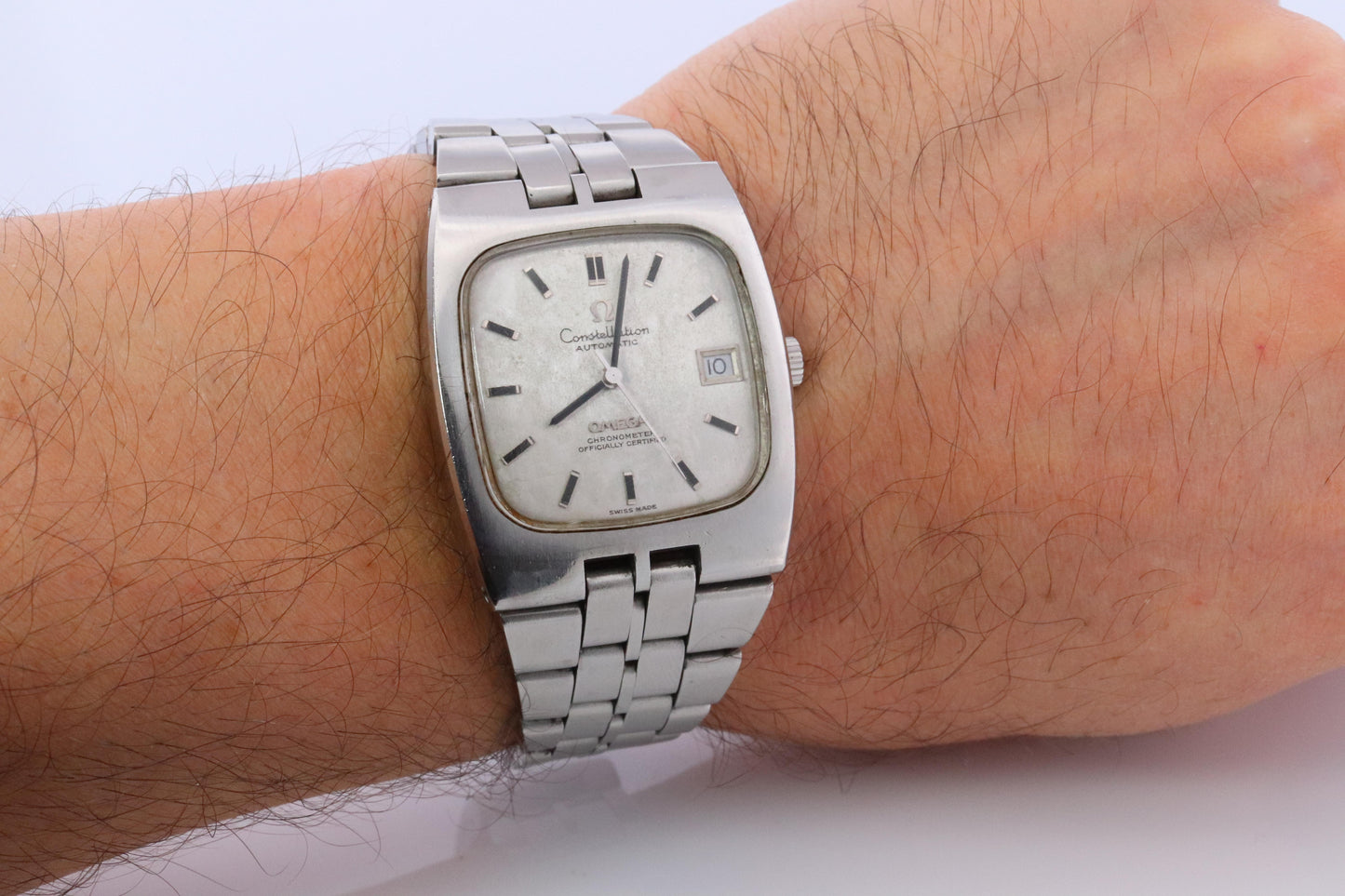OMEGA Automatic Watch. Omega Constellation Chronometer Mens Watch.