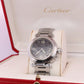 Vintage Cartier PASHA C Automatic 2324. Rare Black Dial W31043M7.