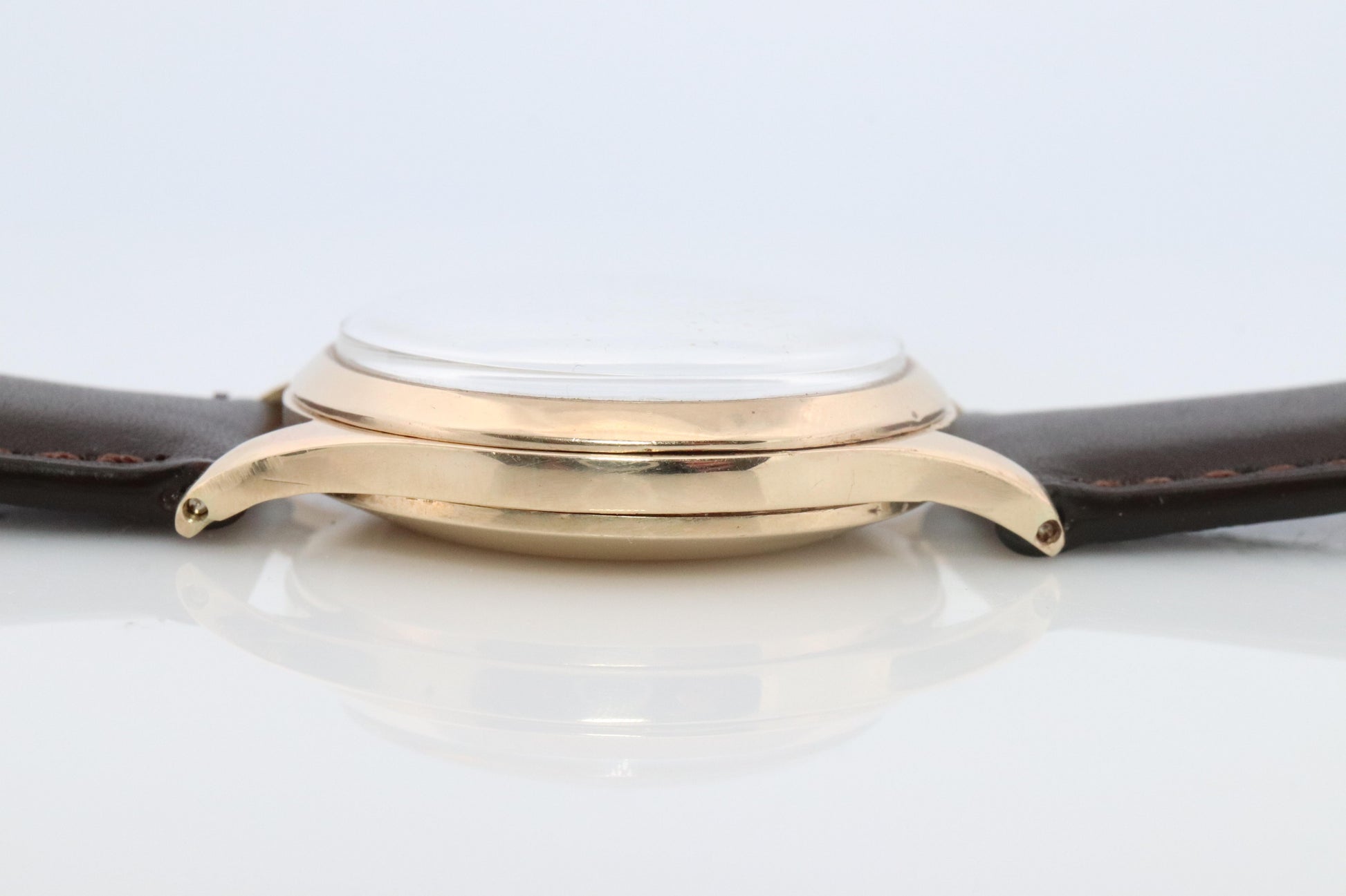 Vintage 9k ROLEX Watch. Rolex 9k YG 12324 Dress Watch 1940s