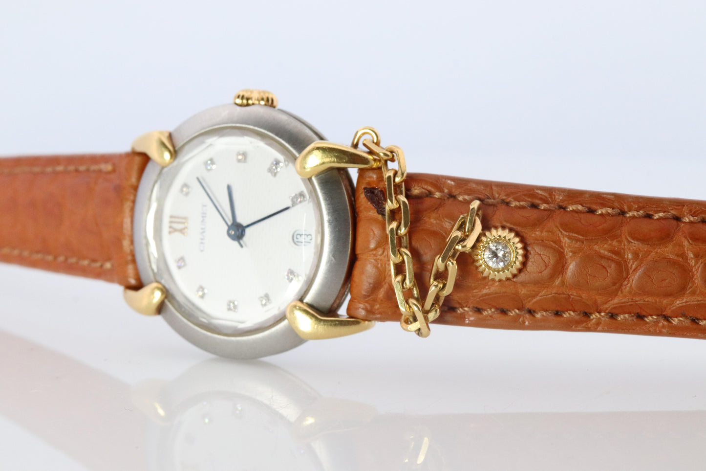 Chaumet Griffith Watch. Chaumet Griffith Elysee Diamond Ladies Watch.