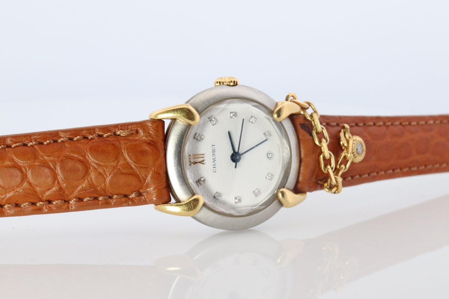 Chaumet Griffith Watch. Chaumet Griffith Elysee Diamond Ladies Watch.