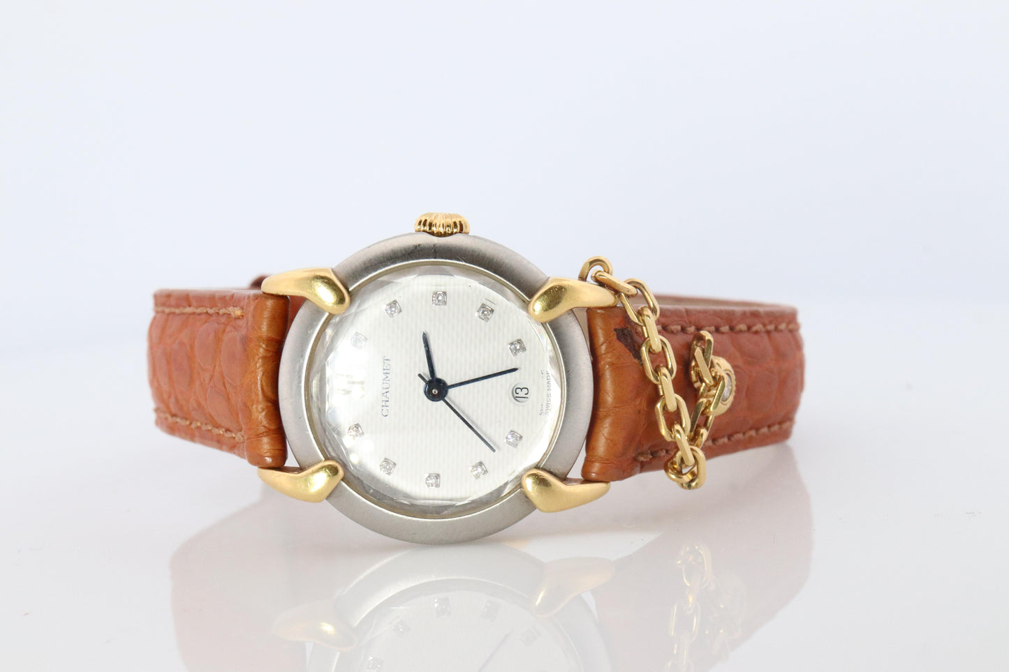 Chaumet Griffith Watch. Chaumet Griffith Elysee Diamond Ladies Watch.