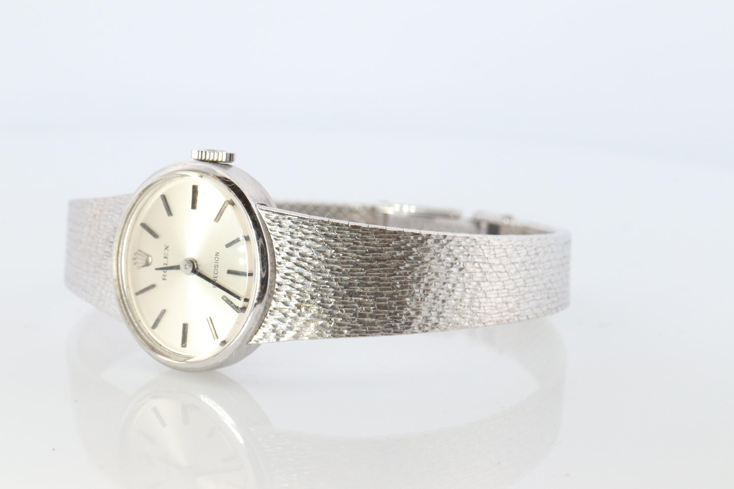 Genuine Rolex Watch. Ladies Rolex 2653 Vintage Stainless Bracelet Watch.