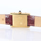 Must de Cartier Tank Red Mystery Dial. Bordeaux ARGENT 925 Small Windup Watch
