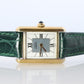 Vintage Must de Cartier Tank Gray 5057001 Dial Watch Vermeil ARGENT Small Tank
