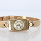 Antique Rolex Womens Cocktail Watch. 9k YG 2699 Manual Windup. Circa 1930s