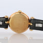 Van Cleef and Arpels 18901 watch. 18k Gold VCA Classique Diamond Sapphire Bezel.