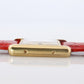 Vintage Must de Cartier Tank Gold Dial Watch. Vermeil ARGENT Small Tank