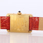 Vintage Must de Cartier Tank Gold Dial Watch. Vermeil ARGENT Small Tank