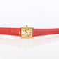 Vintage Must de Cartier Tank Gold Dial Watch. Vermeil ARGENT Small Tank
