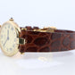 Genuine Cartier Watch. Must de Cartier Vendome Round Argent Champagne Dial
