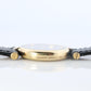 Genuine Cartier Watch. Must de Cartier Vendome Round Argent Vermeil Black Face