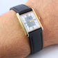 Vintage Must de Cartier 590005 Tank Watch. 925 Vermeil ARGENT Quartz Tank.
