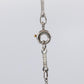 Vintage Tiffany Co Platinum Necklace Elsa Peretti Diamond by the Yard 0.36ct 1P