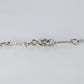 Vintage Tiffany Co Platinum Necklace Elsa Peretti Diamond by the Yard 0.36ct 1P