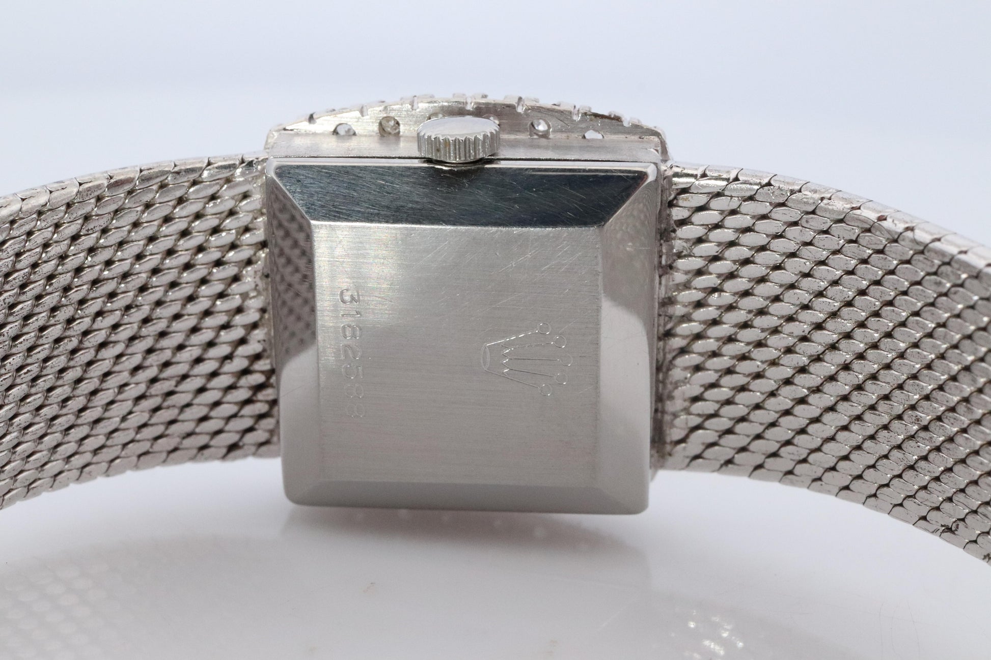 Genuine Rolex Watch. Diamond Bezel Blue Ladies Manual ROLEX 2611 Precision