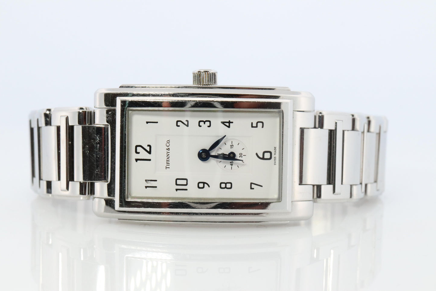 Tiffany and Co Grand Resonator Watch. Tiffany Tank Quartz Watch.