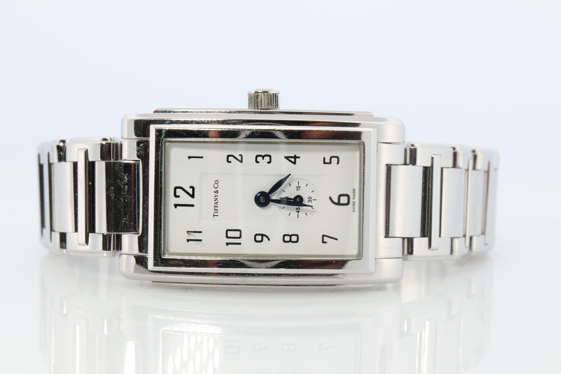 Tiffany and Co Grand Resonator Watch. Tiffany Tank Quartz Watch.