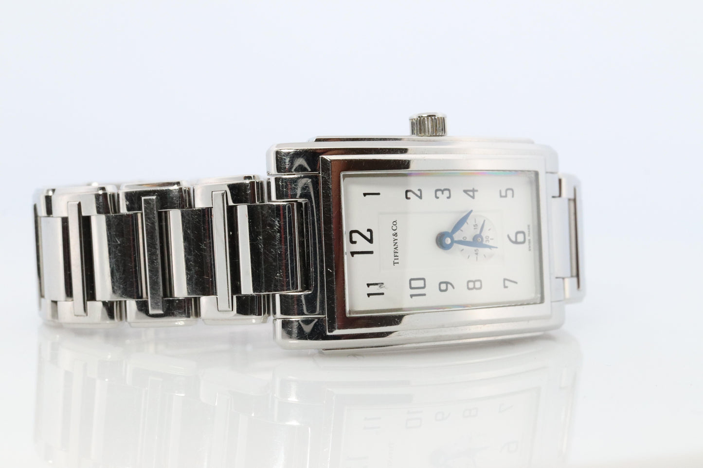Tiffany and Co Grand Resonator Watch. Tiffany Tank Quartz Watch.