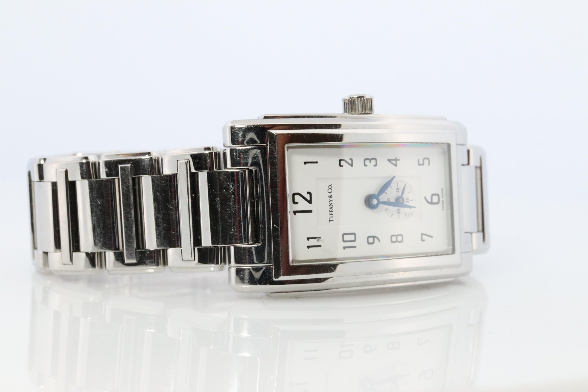Tiffany and Co Grand Resonator Watch. Tiffany Tank Quartz Watch.