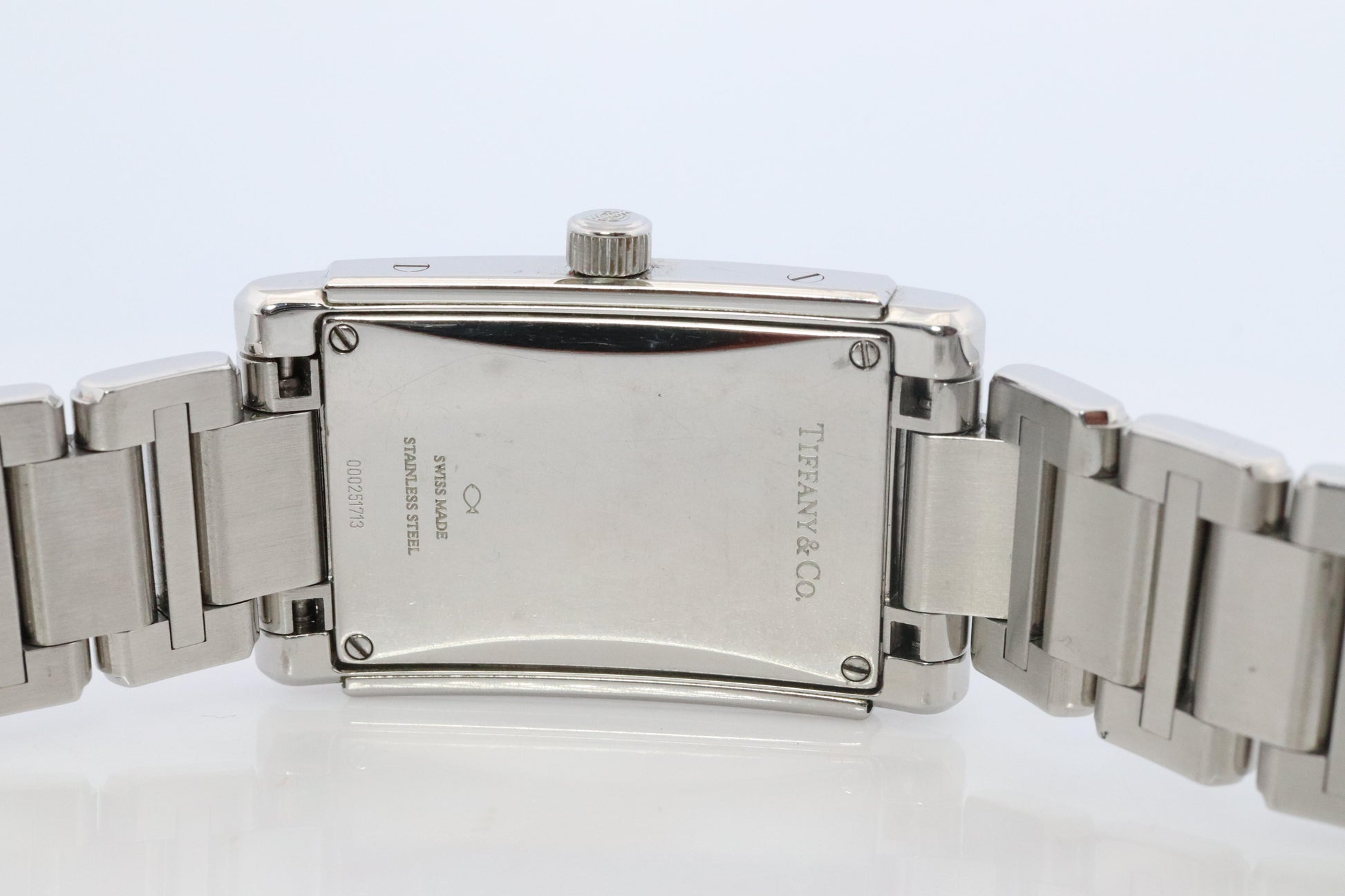 Tiffany and Co Grand Resonator Watch. Tiffany Tank Quartz Watch.