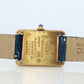 Vintage Must de Cartier Tank 5057001 Dial Watch Vermeil ARGENT Small Tank