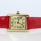 Vintage Must de Cartier Tank 1613 Watch. Vermeil ARGENT 925 Small Tank
