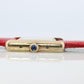 Vintage Must de Cartier Tank 1613 Watch. Vermeil ARGENT 925 Small Tank