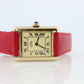 Vintage Must de Cartier Tank 1613 Watch. Vermeil ARGENT 925 Small Tank