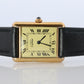 Vintage Must de Cartier 590005 Tank Watch. 925 Vermeil ARGENT Quartz Tank.