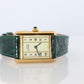 Vintage Must de Cartier Tank Pillar 5057001 Dial Watch Vermeil ARGENT Small Tank