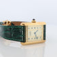 Vintage Must de Cartier Tank Pillar 5057001 Dial Watch Vermeil ARGENT Small Tank
