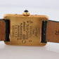 Vintage Must de Cartier Tank Pillar 5057001 Dial Watch Vermeil ARGENT Small Tank