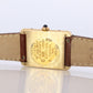 Vintage Must de Cartier 590005 Tank Watch. 925 Vermeil ARGENT Quartz Tank.