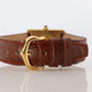 Vintage Must de Cartier 590005 Tank Watch. 925 Vermeil ARGENT Quartz Tank.