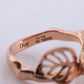 18k Dior Rose Diamond Ring. Genuine Dior Rose Pre Catelan Quartz Diamond ring.