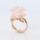 18k Dior Rose Diamond Ring. Genuine Dior Rose Pre Catelan Quartz Diamond ring.
