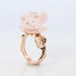 18k Dior Rose Diamond Ring. Genuine Dior Rose Pre Catelan Quartz Diamond ring.