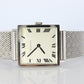 18k Tiffany and Co Watch. Tiffany Mens Dress White Gold Wristwatch