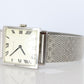 18k Tiffany and Co Watch. Tiffany Mens Dress White Gold Wristwatch