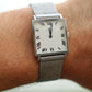 18k Tiffany and Co Watch. Tiffany Mens Dress White Gold Wristwatch