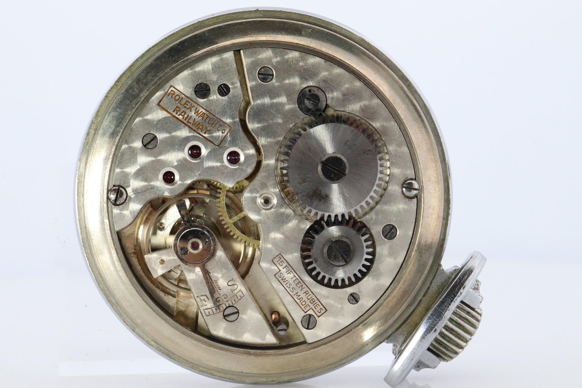 Rolex Pocket Watch. Antique Rolex Watch Co Railway Working Pocket Watch