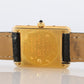 Vintage Must de Cartier Tank 366001 Dial Watch Vermeil ARGENT Small Tank