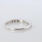 18k Diamond eternity band. 18k White Gold 0.5ctw half anniversary Ring.