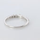 18k Diamond eternity band. 18k White Gold 0.5ctw half anniversary Ring.