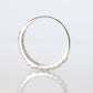 18k Diamond eternity band. 18k White Gold 0.5ctw half anniversary Ring.