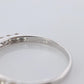 18k Diamond eternity band. 18k White Gold 0.5ctw half anniversary Ring.