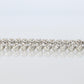 Platinum Diamond Tennis Bracelet. PT850 round diamond Tennis bracelet. 1CTW