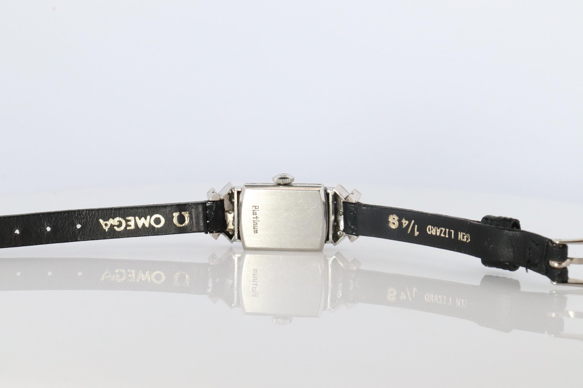 Omega watch. Omega Platinum and Diamond Vintage Ladies wristwatch